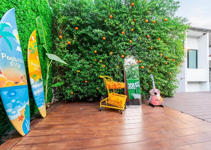 Cozy Garden Pool Sukhumvit ヴィラ *